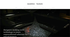 Desktop Screenshot of dandelion-burdock.com