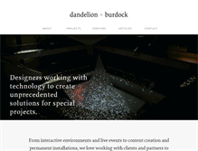 Tablet Screenshot of dandelion-burdock.com